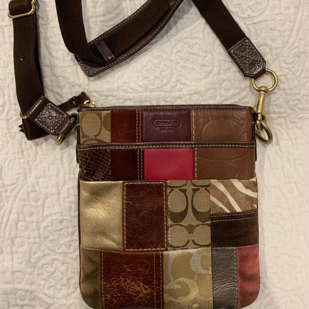 COACH 💕 Patchwork Crossbody